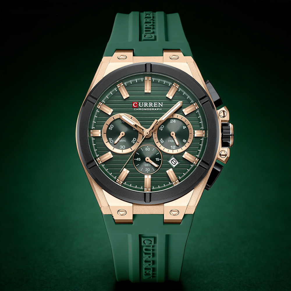 Luxury Watch Apple - CURREN Luxury Men‘s Chronograph Watch with