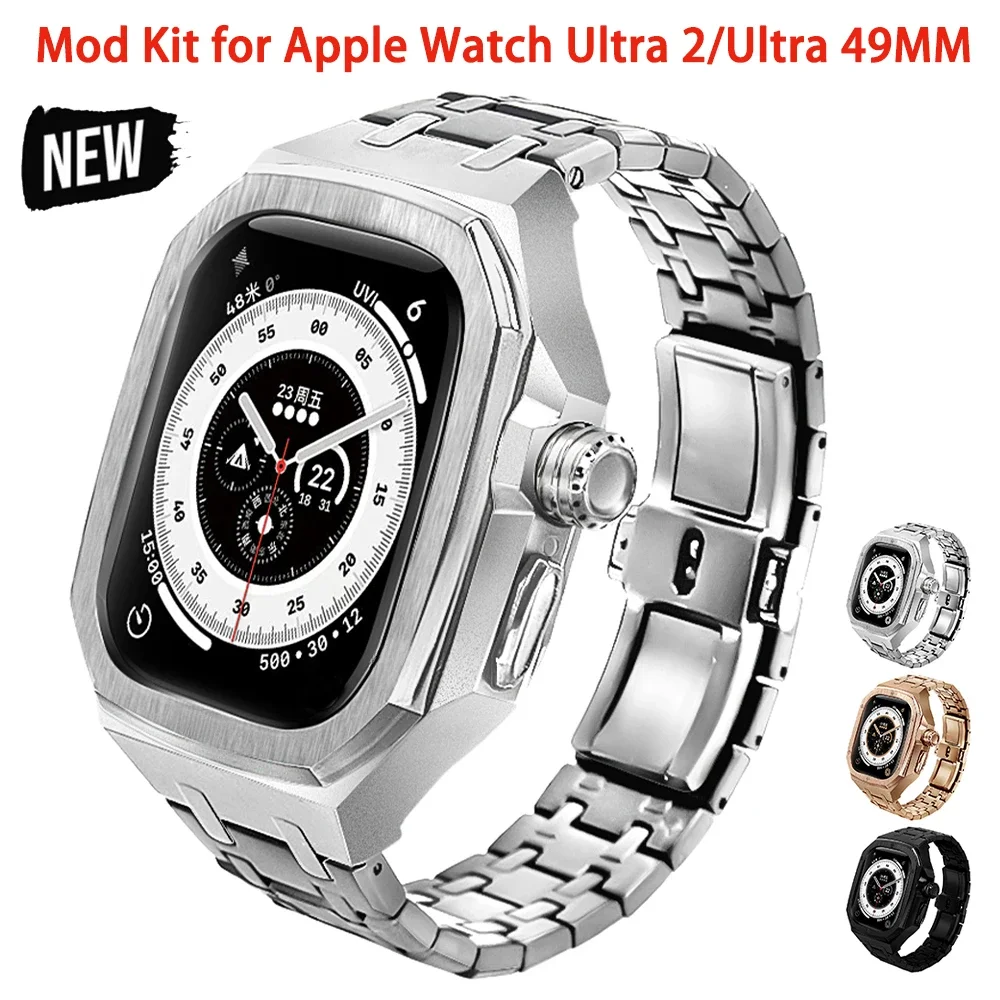 Stainless Steel Strap+Case Lux - đánh giá và giá Luxury Watch Apple