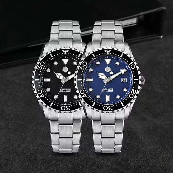 San Martin Men Automatic Watch - đánh giá và giá Cloisonne Enamel Dial