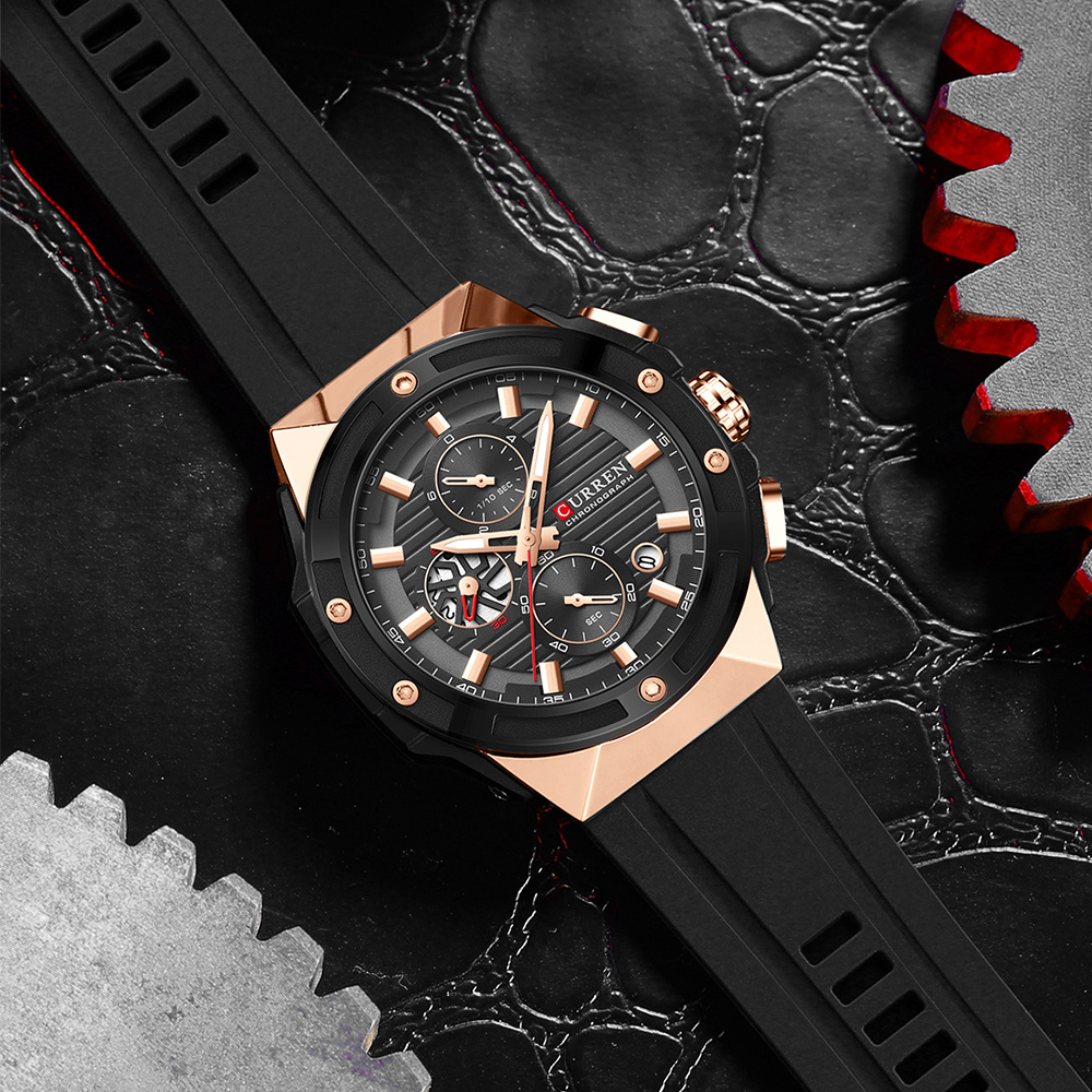 CURREN 8462 Top Luxury Quartz  - đánh giá và giá Luxury Watch Apple
