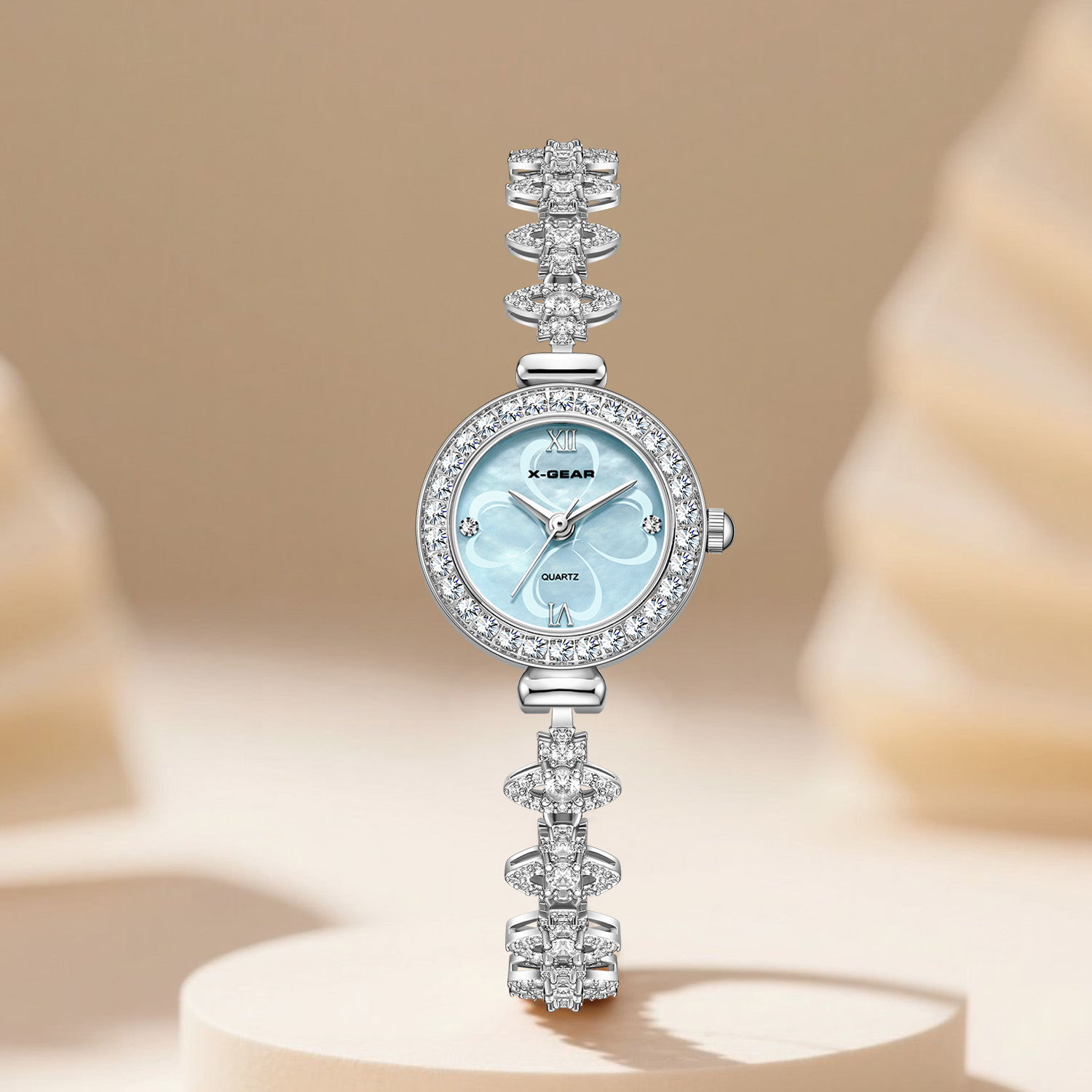 X-GEAR Fashion Rhinestone Wome - đánh giá và giá Luxury X I Watch