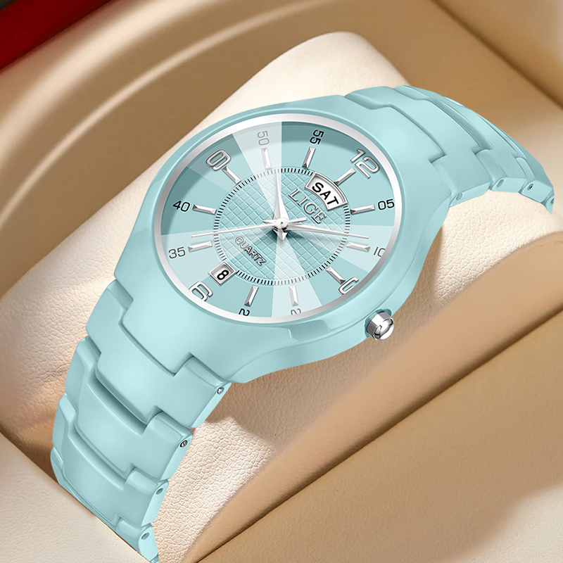 LIGE Luxury Elegant Quartz Wom - đánh giá và giá Luxury Watch For