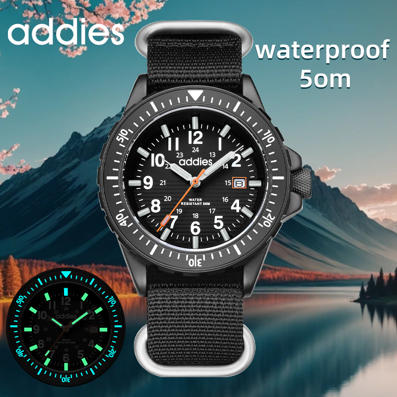 ADDIES 2026 New Men's Sports Q - đánh giá và giá Luxury Watch With Arabic Numerals