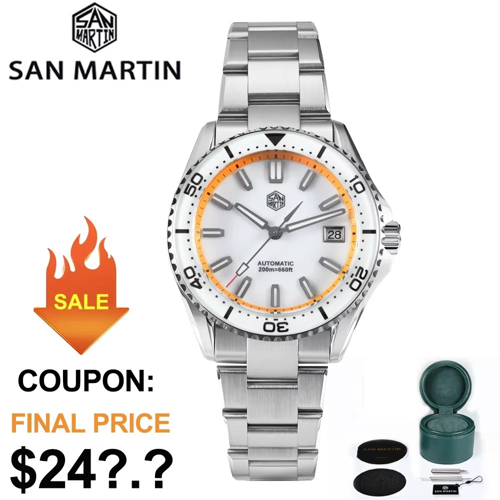 2025 New San Martin 39mm Dive  - đánh giá và giá Cloisonne Enamel Dial