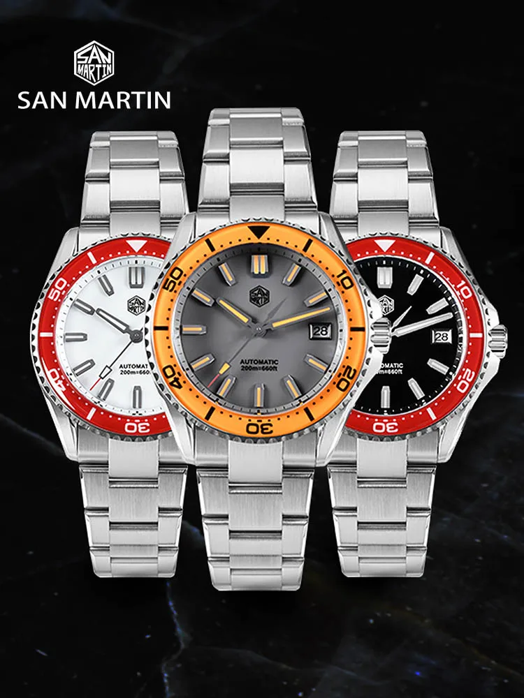 2025 New San Martin 39mm Dive  - đánh giá và giá Cloisonne Enamel Dial