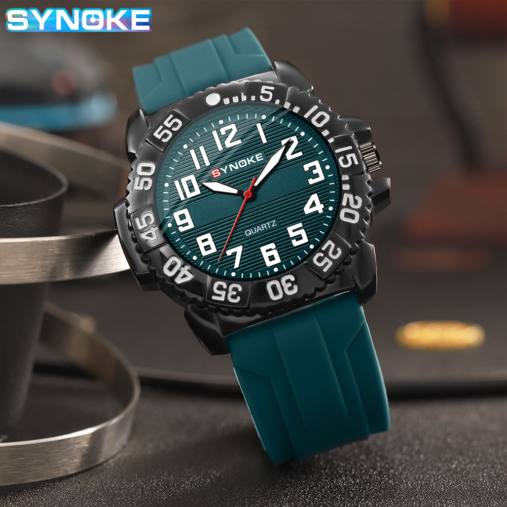 SYNOKE Men Quartz Watch Style  - đánh giá và giá Luxury Watch With Arabic Numerals