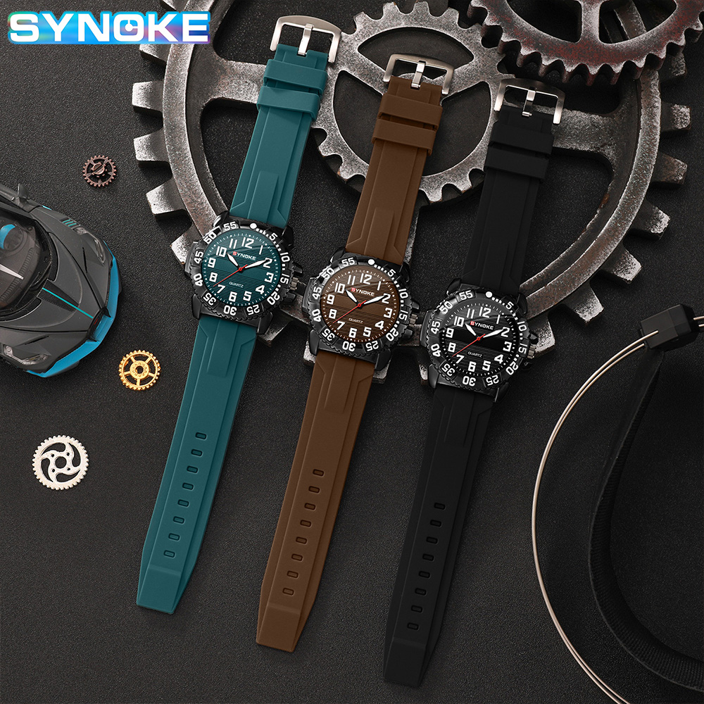 SYNOKE Men Quartz Watch Style  - đánh giá và giá Luxury Watch With Arabic Numerals
