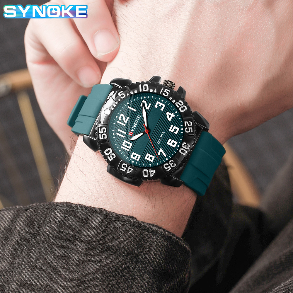 SYNOKE Men Quartz Watch Style  - đánh giá và giá Luxury Watch With Arabic Numerals