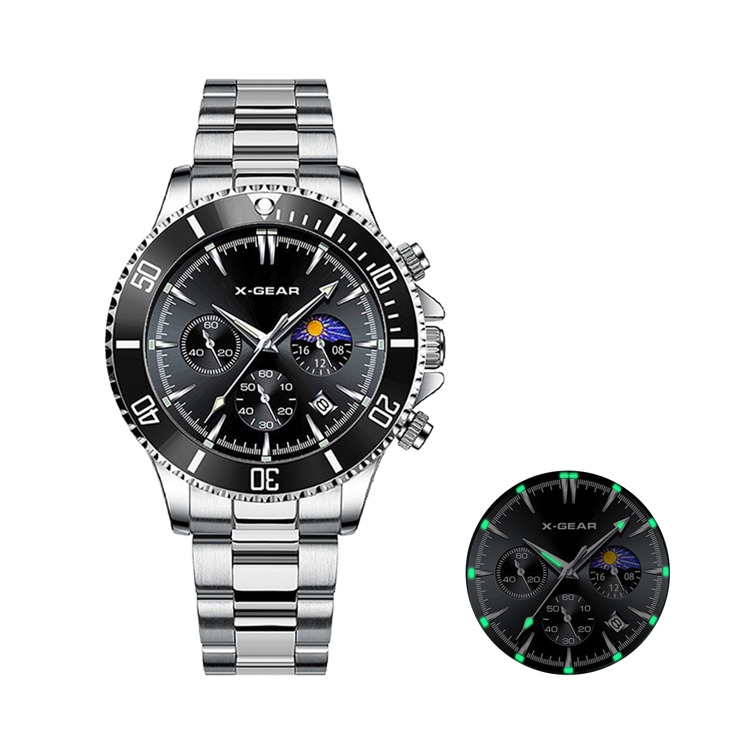X-GEAR Fashion Calendar Men's  - đánh giá và giá Luxury X I Watch