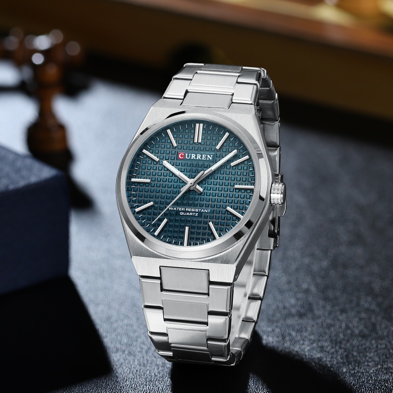 CURREN 8439 Top Brand Men's Wa - đánh giá và giá Luxury Watch Apple