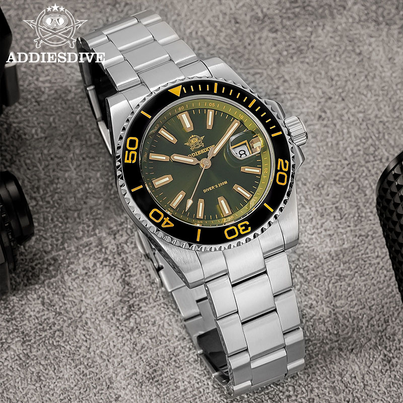 ADDIESDIVE New AD2510 Luxury M - đánh giá và giá Cloisonne Enamel Dial