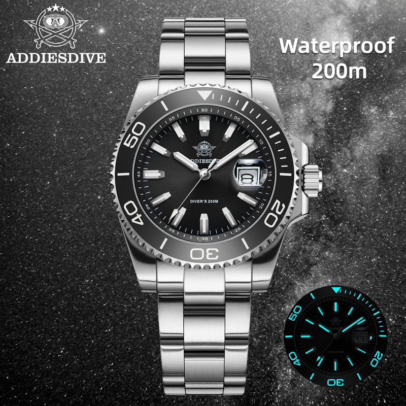 ADDIESDIVE New AD2510 Luxury M - đánh giá và giá Cloisonne Enamel Dial