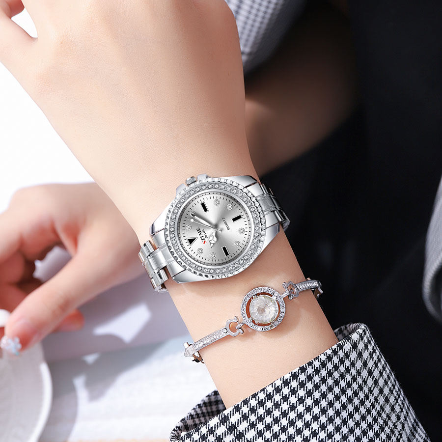 SZTME Luxury and Elegant Women - đánh giá và giá Luxury Watch Diamond