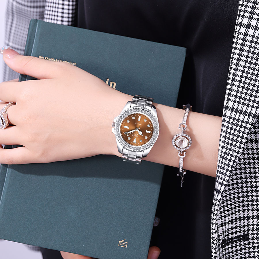 SZTME Luxury and Elegant Women - đánh giá và giá Luxury Watch Diamond
