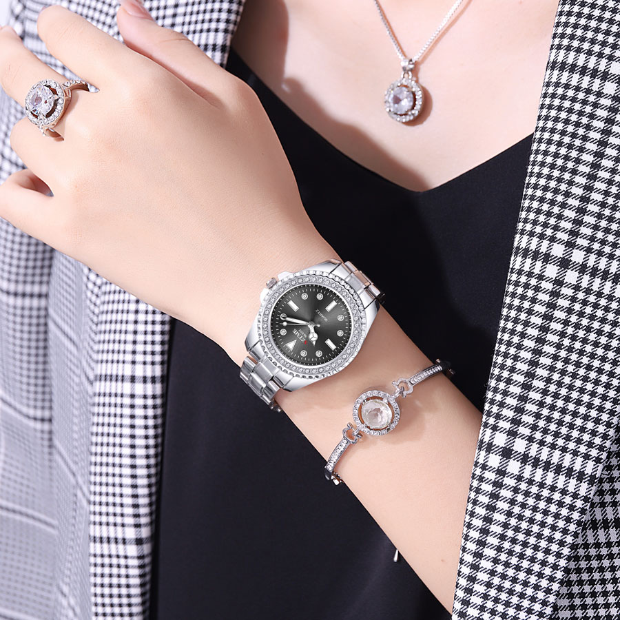 SZTME Luxury and Elegant Women - đánh giá và giá Luxury Watch Diamond
