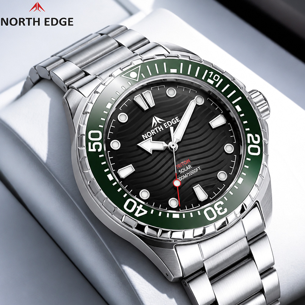 NORTH EDGE TRITON Titanium Sta - đánh giá và giá Compass Watch Luxury