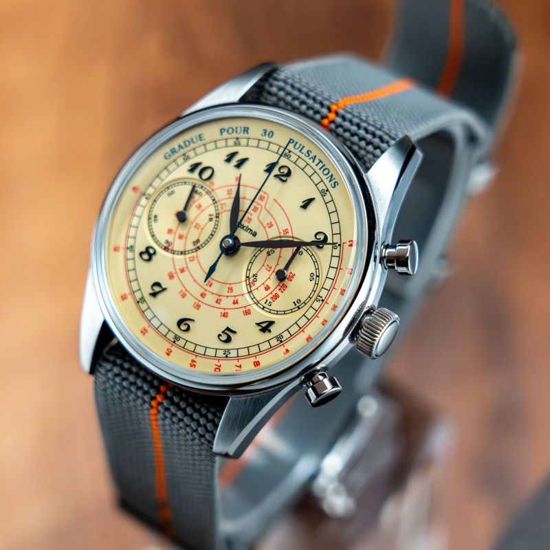PROXIMA Men Chronograph Watch  - đánh giá và giá Cloisonne Enamel Dial