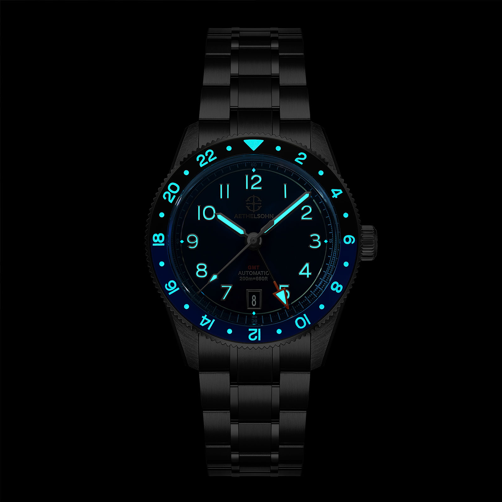 AETHELSOHN Horizon Azure GMT W - đánh giá và giá Luxury X I Watch